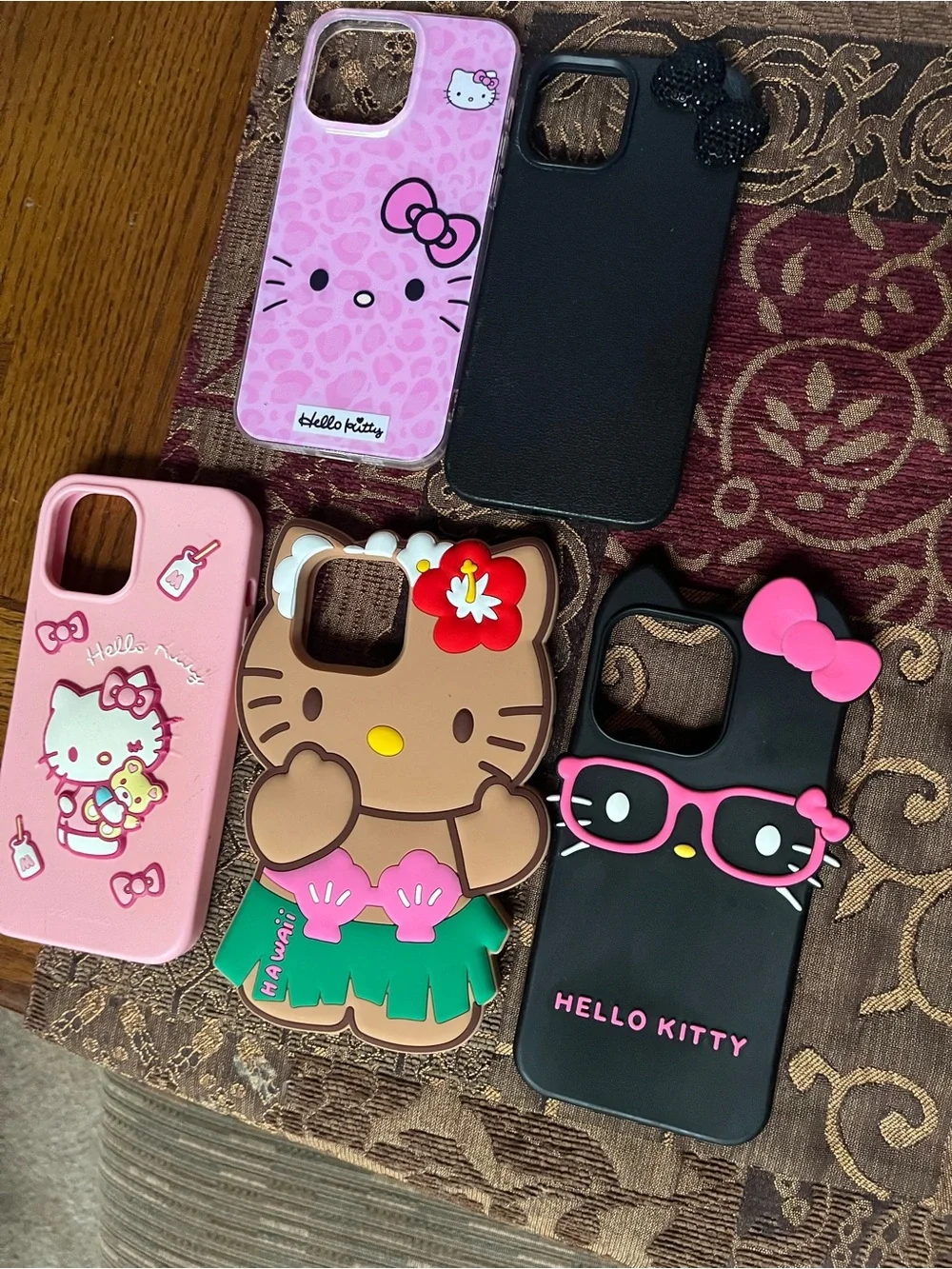 5 Hello Kitty Multicolor IPhone 12 Pro Max Cases